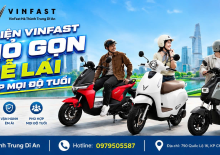 Xe điện VinFast nhỏ gọn dễ lái – Kinh nghiệm chọn xe phù hợp Dĩ An