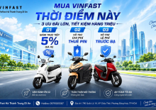 Ưu đãi xe máy điện VinFast Dĩ An – 3 chính sách giúp tiết kiệm chi phí